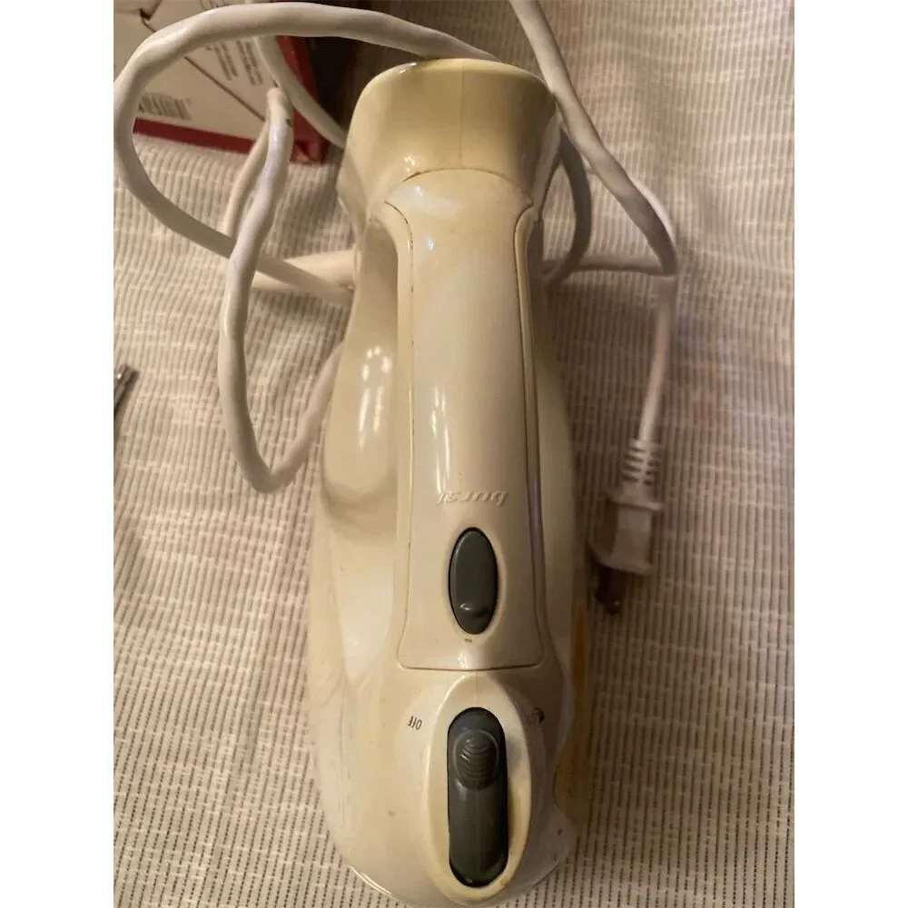 Hamilton Beach Power Deluxe Hand Mixer 6-Speed White with Attachments